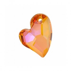Swarovski Elements Herz Devoted 2 U Heart Designer Edition 27mm Crystal Astral Pink beschichtet 1 Stück